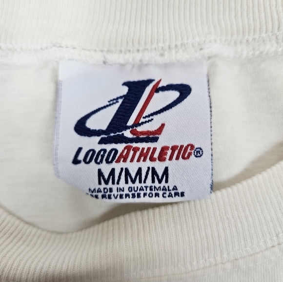 Vintage Logo Athletic Embroidered Pittsburgh Steelers Tee-Shirt Size‎ Medium Q47 - Picture 10 of 12